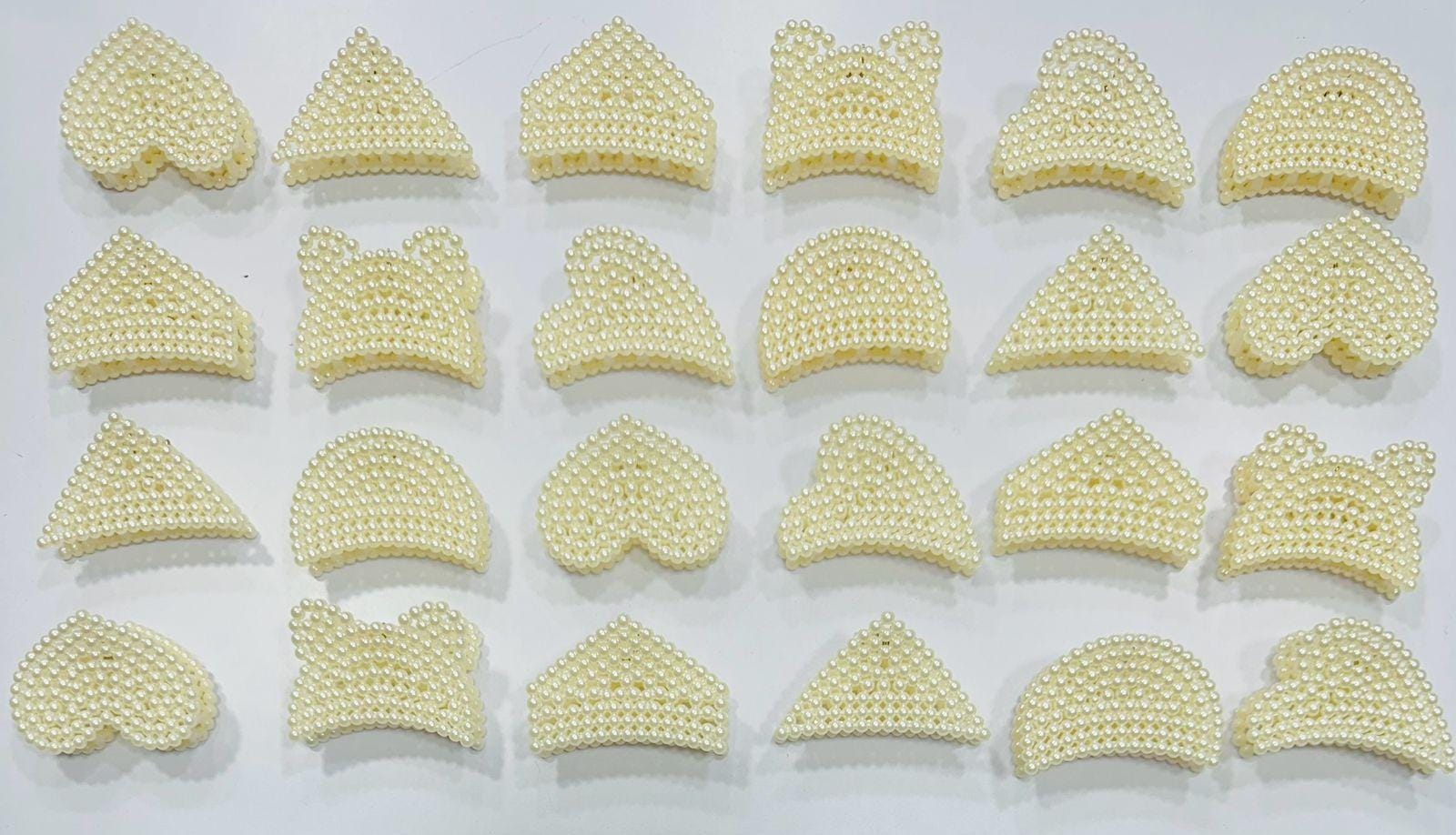 Pearl Cascade Hair Clips