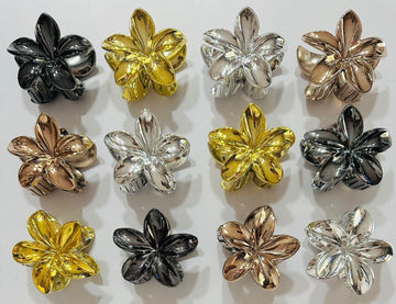 Floral Elegance Hair Clips