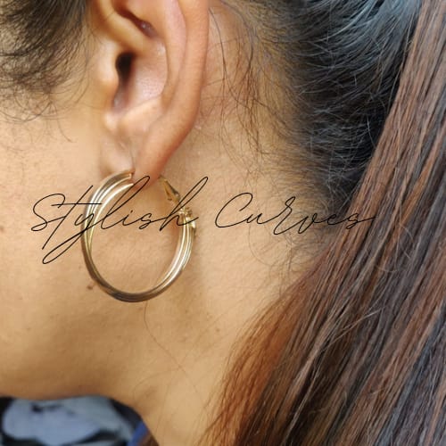 Classic Gold Hoop Earrings