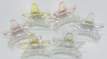 Transparent Hair Claw Clips
