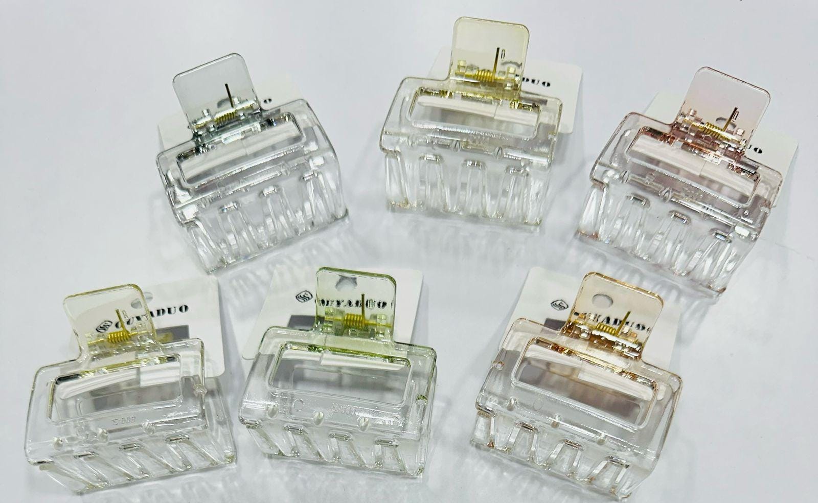 transparent Hair Claw Clip