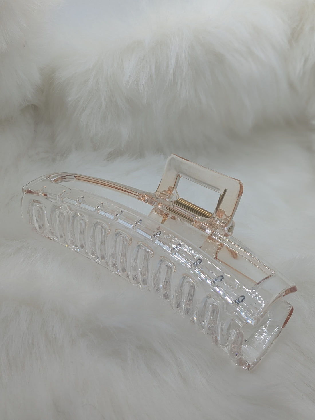 Transparent Hair Claw Clip
