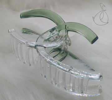 Transparent Hair Claw Clips
