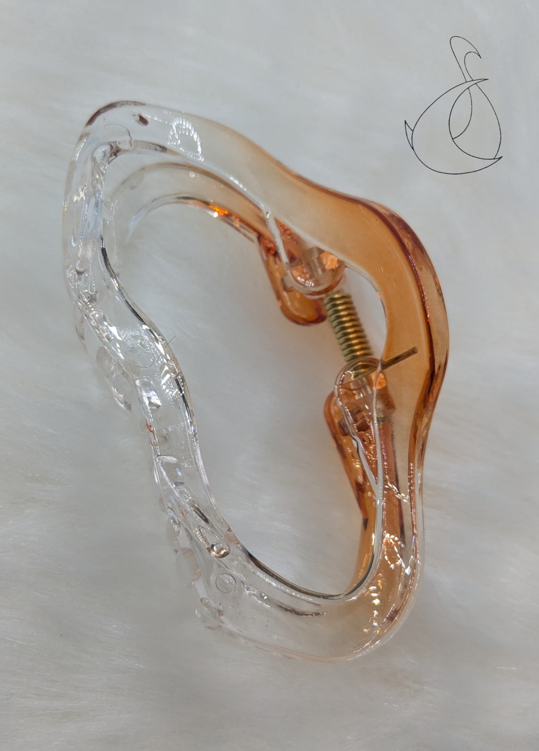 Transparent Hair Claw Clip