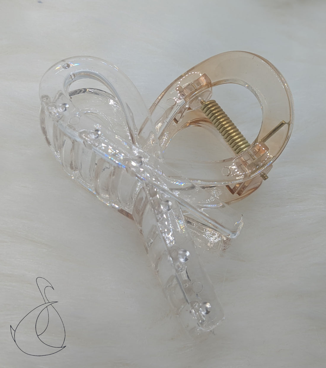 Transparent Hair Claw Clip