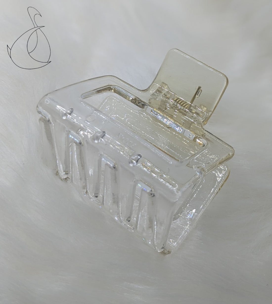 transparent Hair Claw Clip