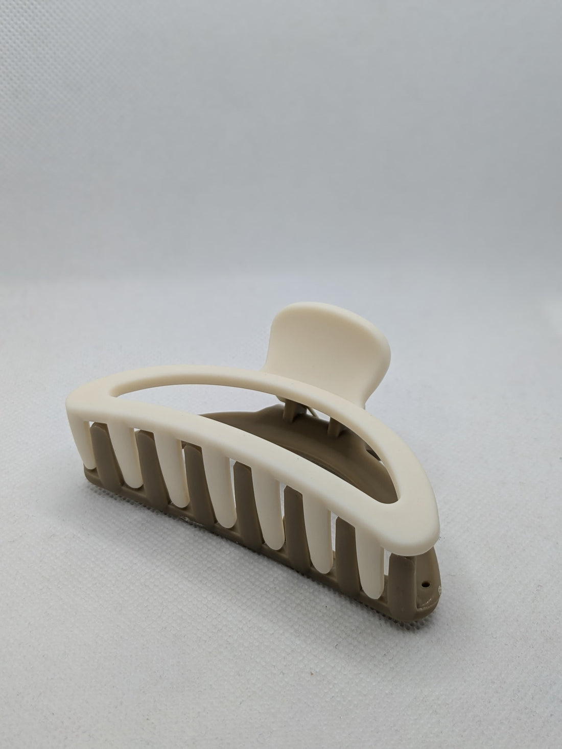 Matt Finished Large Double Colour Hair Claw Clip