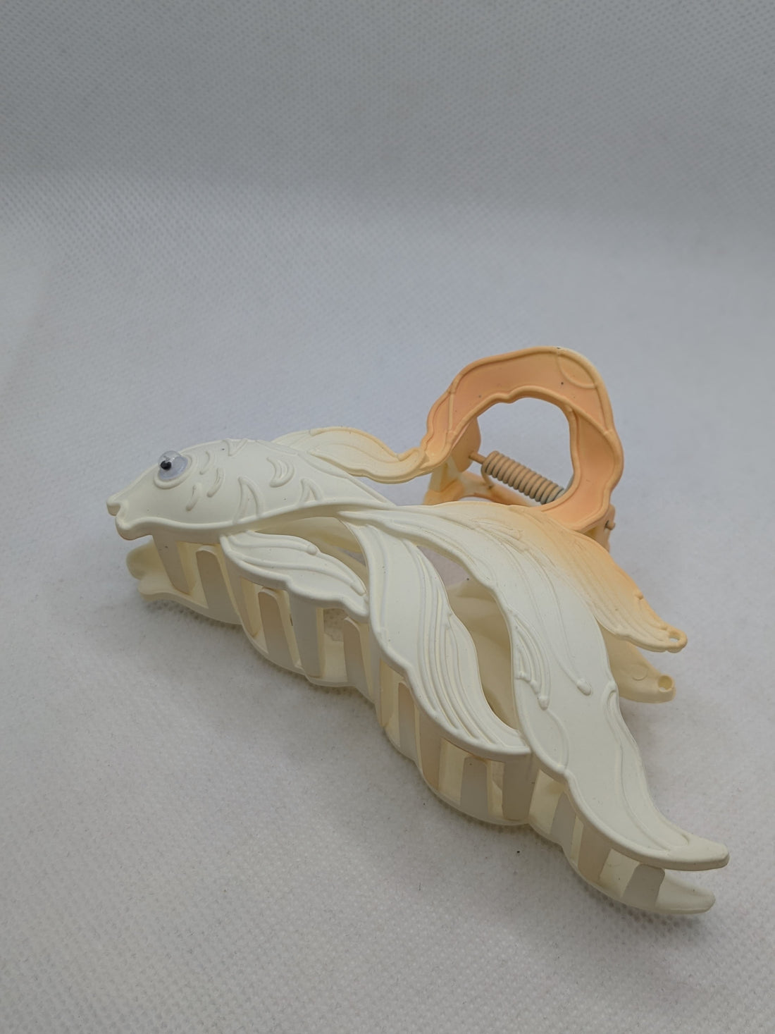 Goldfish Large Hair Claws Creative Fish Design Grip Hair Clamps with Moving Eye