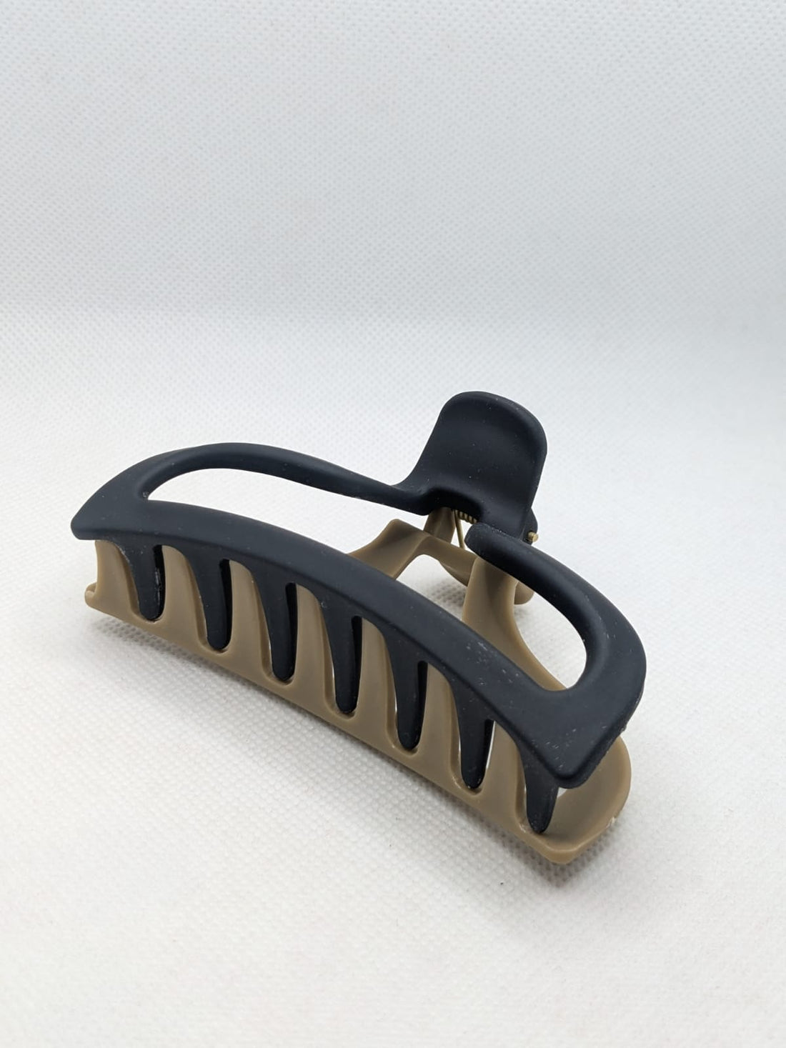 Matt Finished Large Double Colour Hair Claw Clip