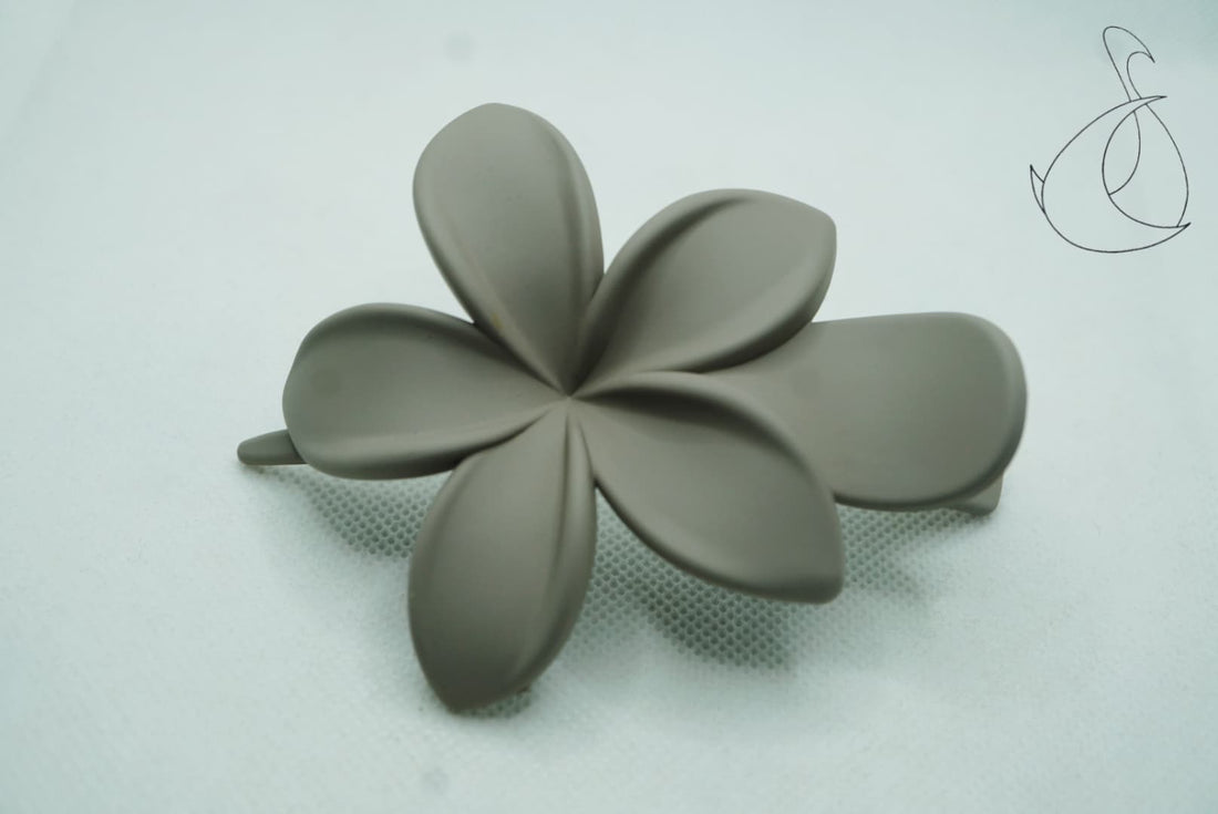 New Style Flower Flat Hair Clips