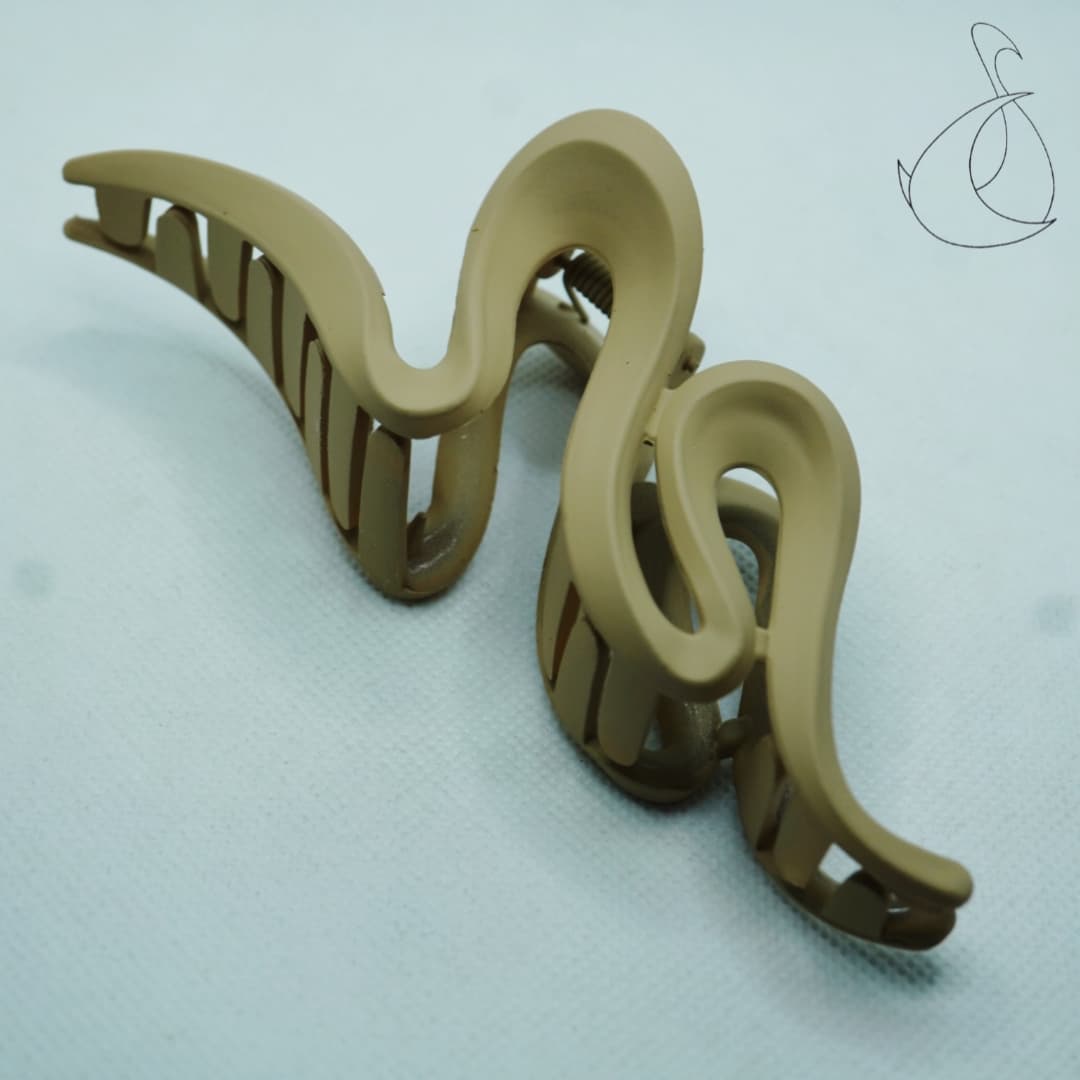 Large Wave Grip New Acrylic Style Hair Grip