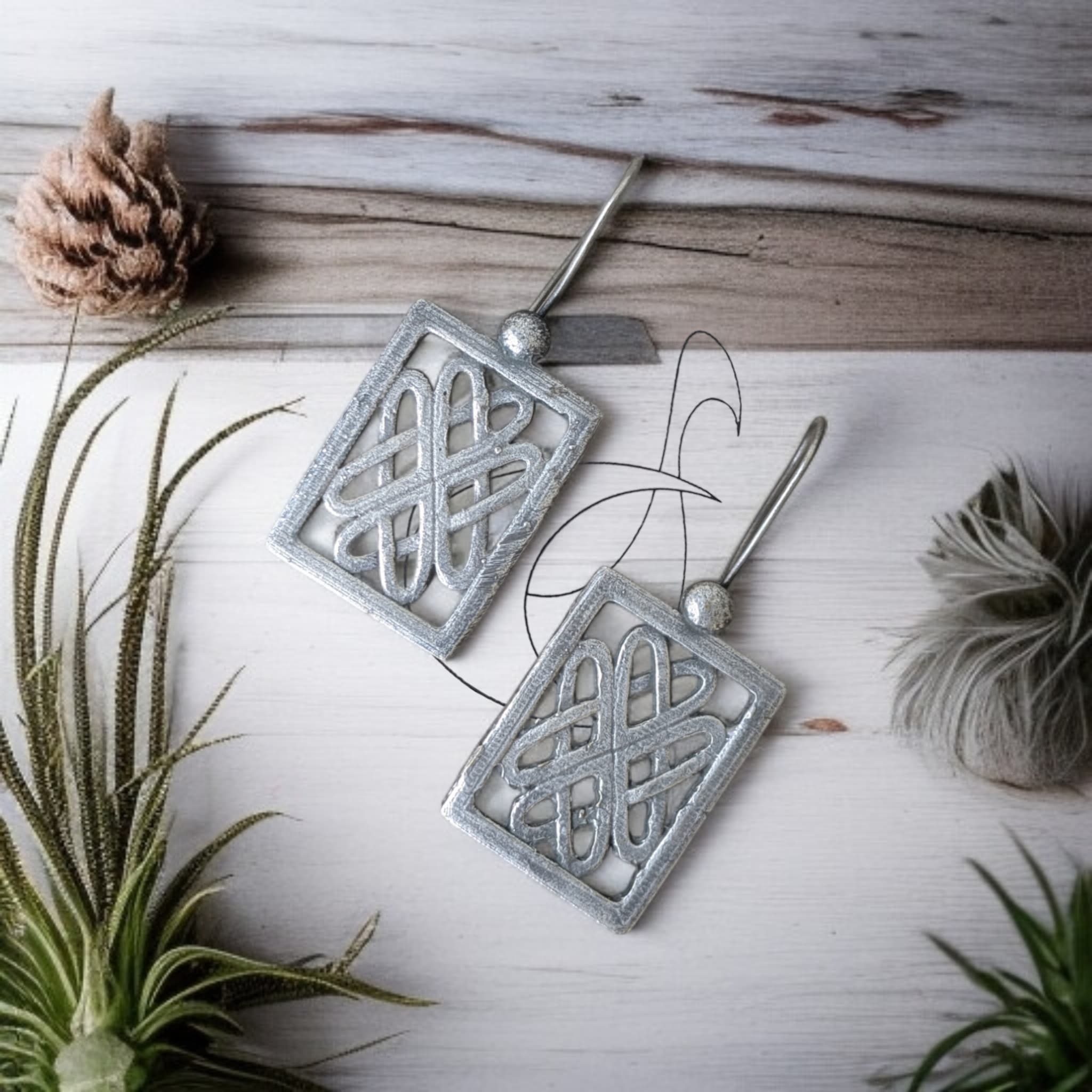 Moharika Hook Earrings