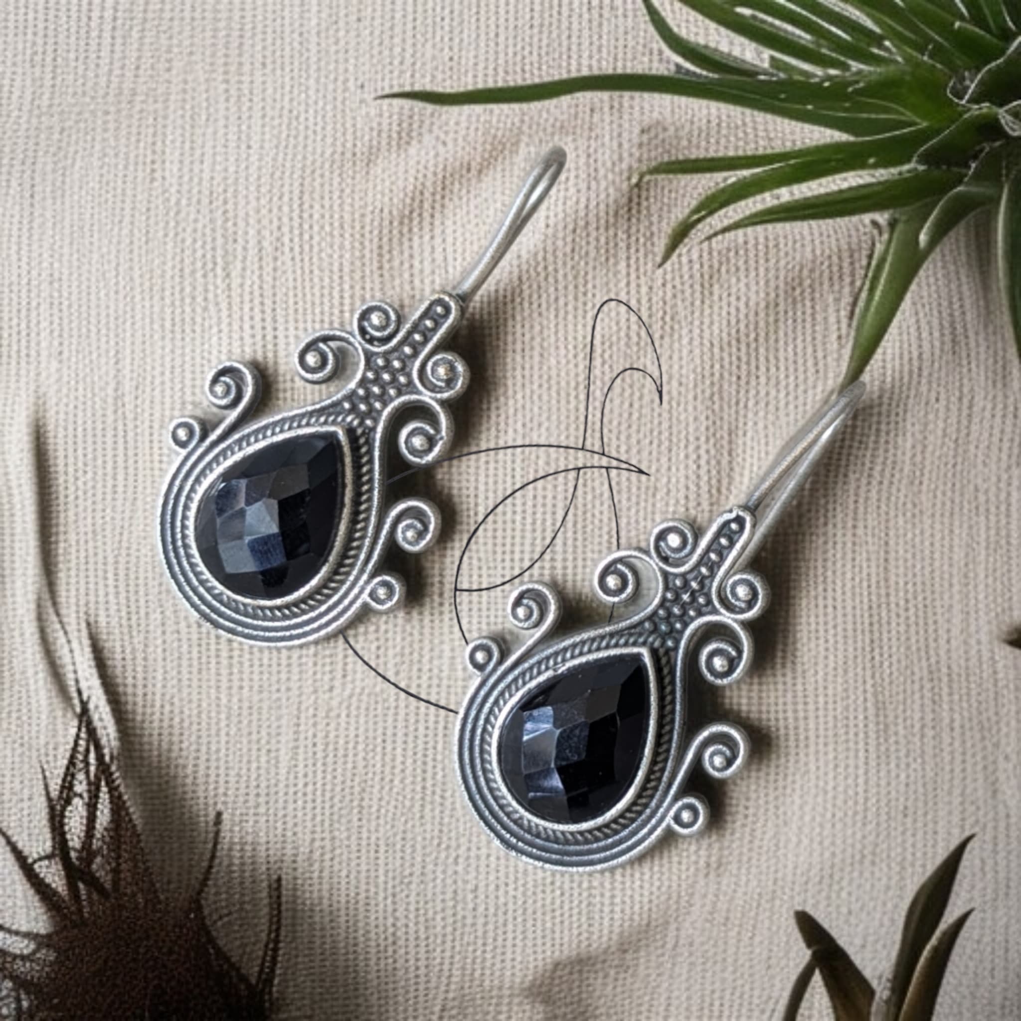 Manohari Hook Earrings
