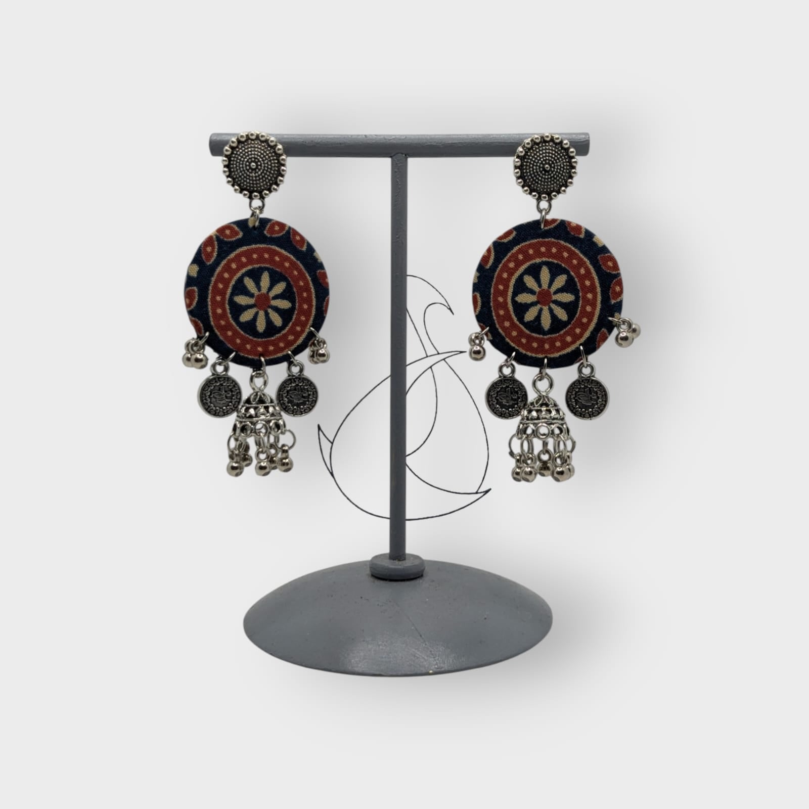 Yamini-Fabric Earrings