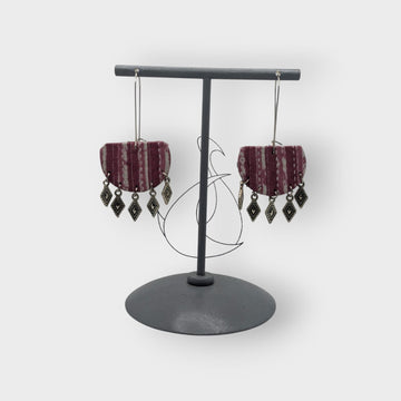 Vishaka-Fabric Earrings