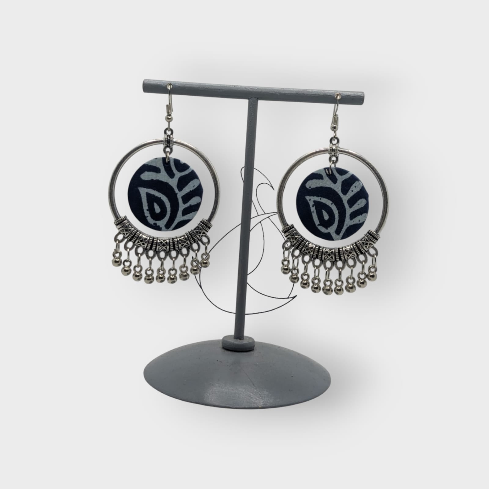 Veda-Fabric Earrings
