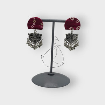 Vasudha-Fabric Earrings