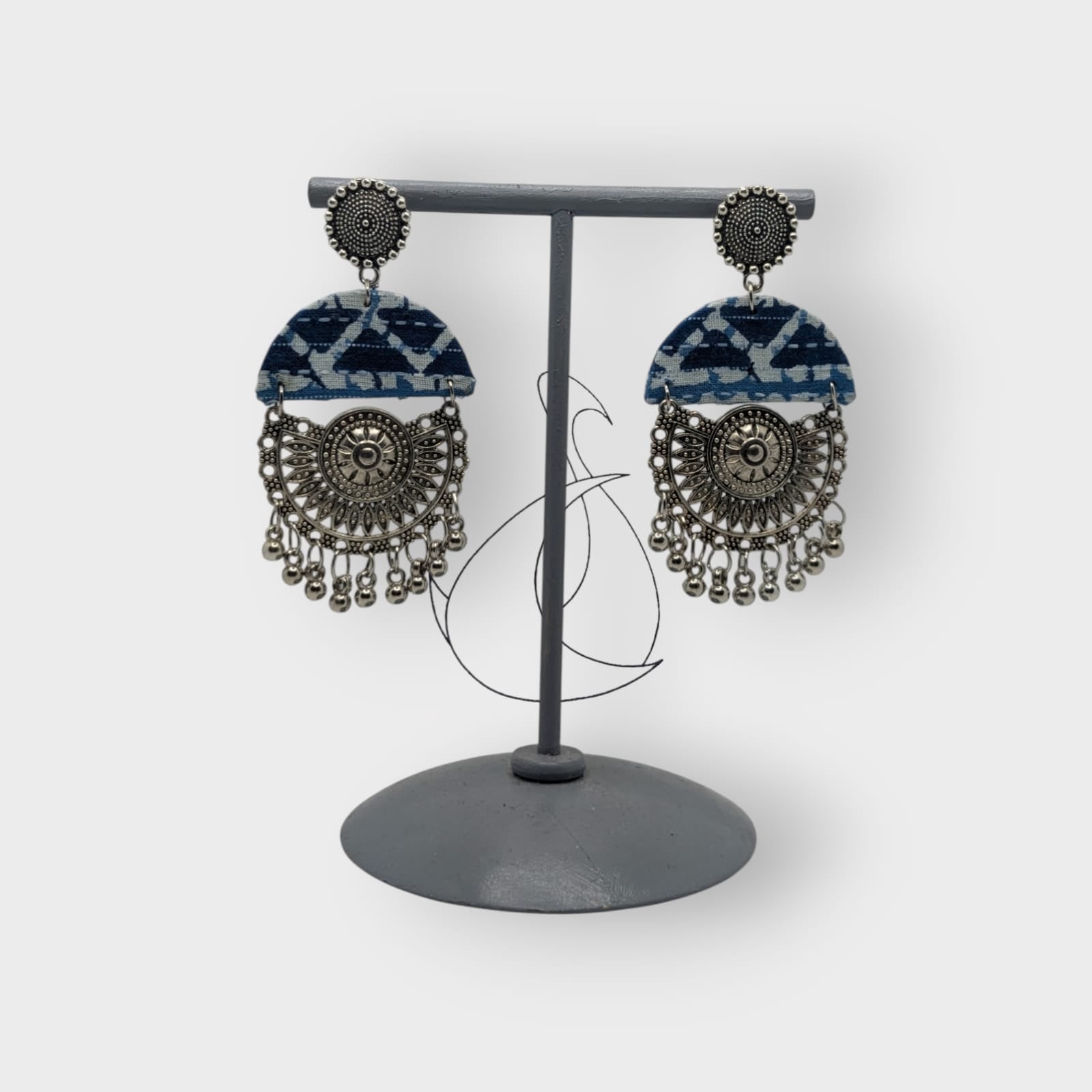 Tripti-Fabric Earrings