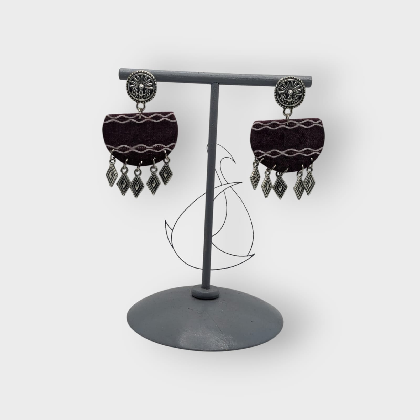 Vamika-Fabric Earrings