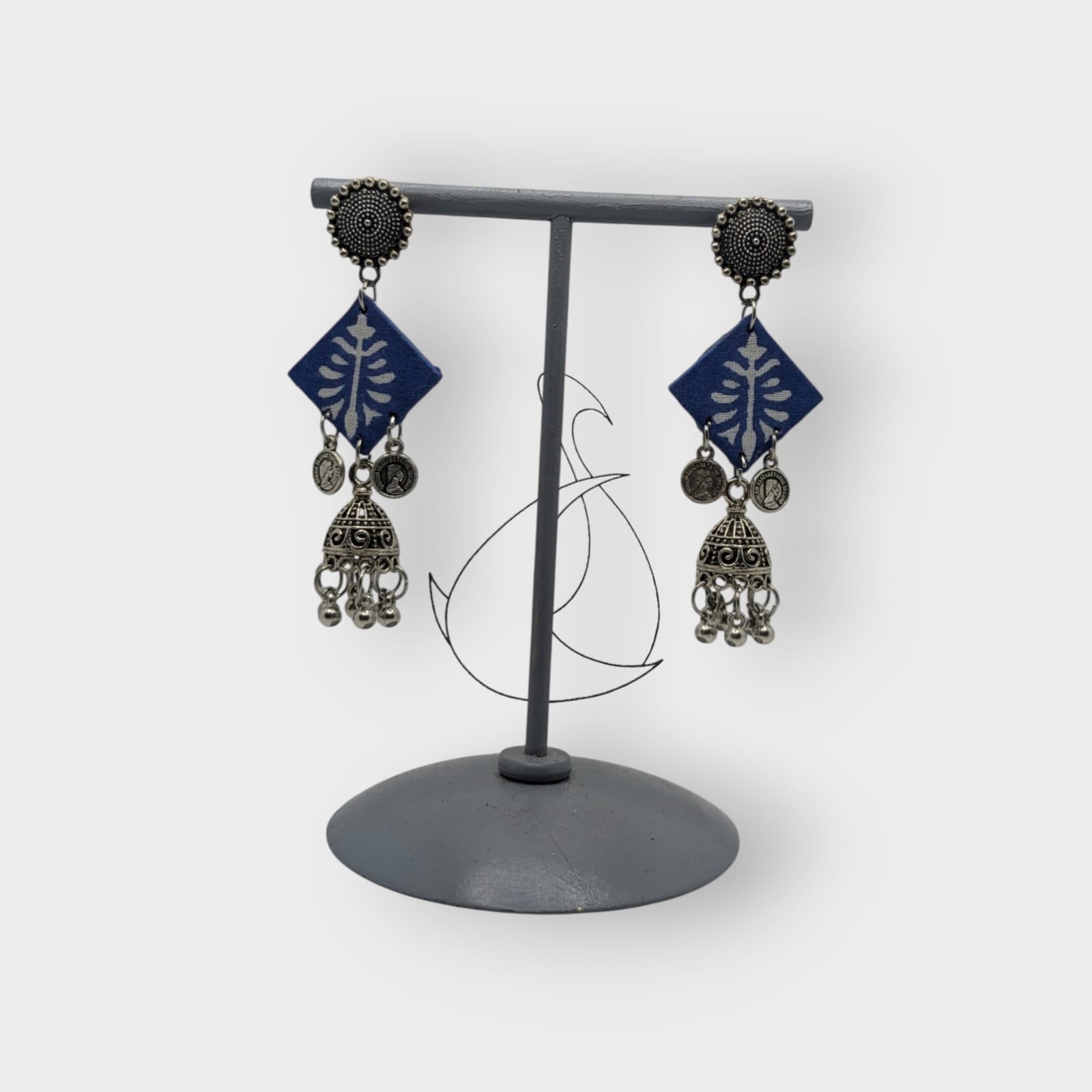 Shruti-Fabric Earrings