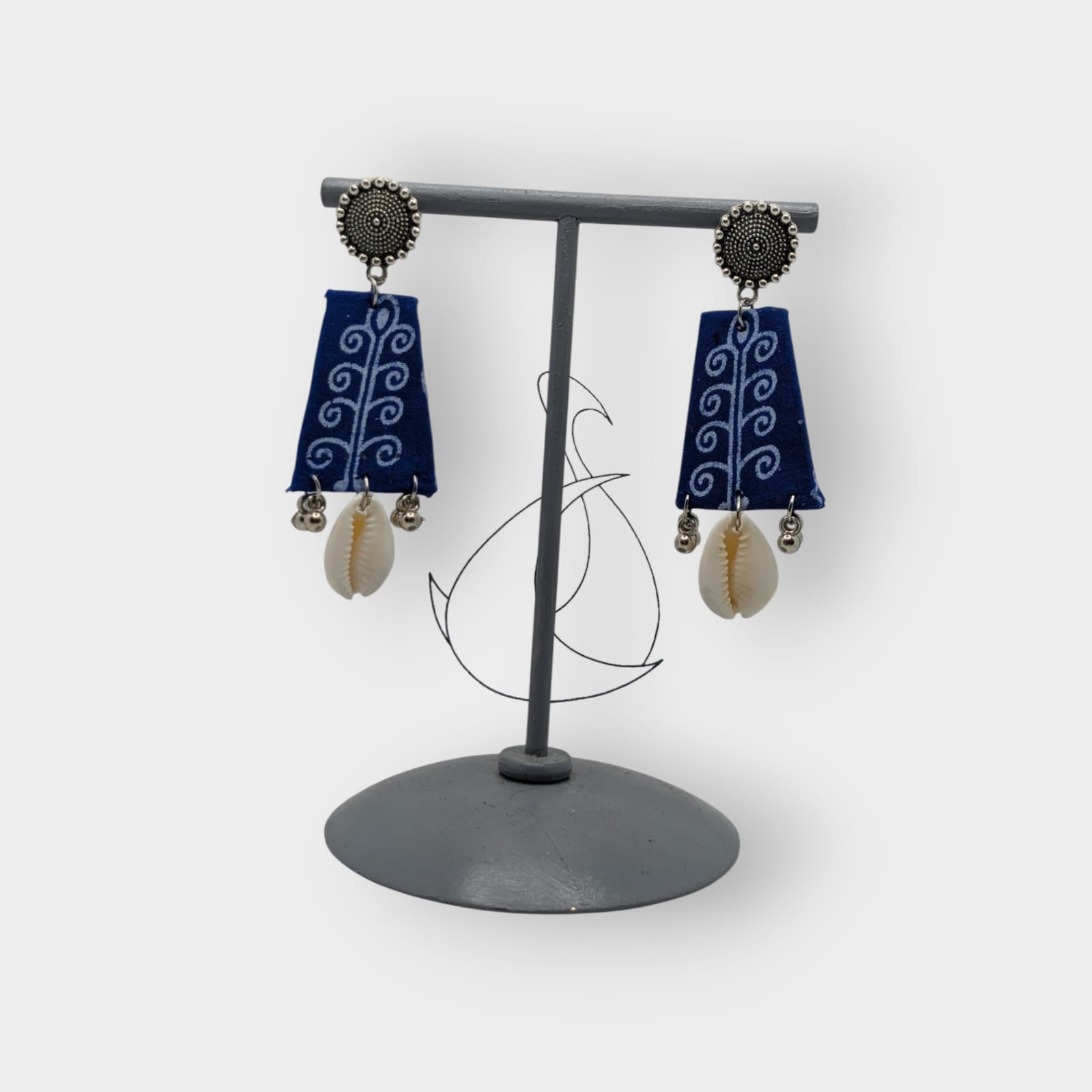 Sangeeta-Fabric Earrings