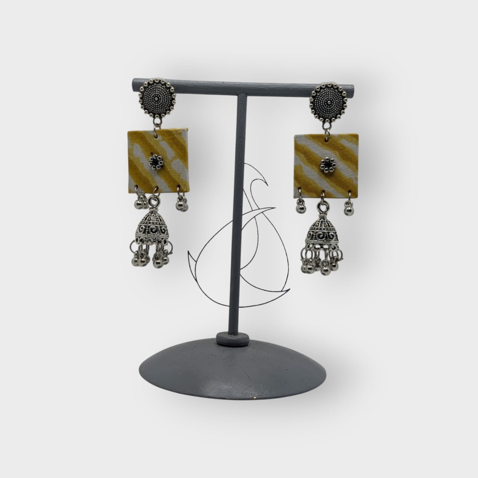 Tanisha-Fabric Earrings