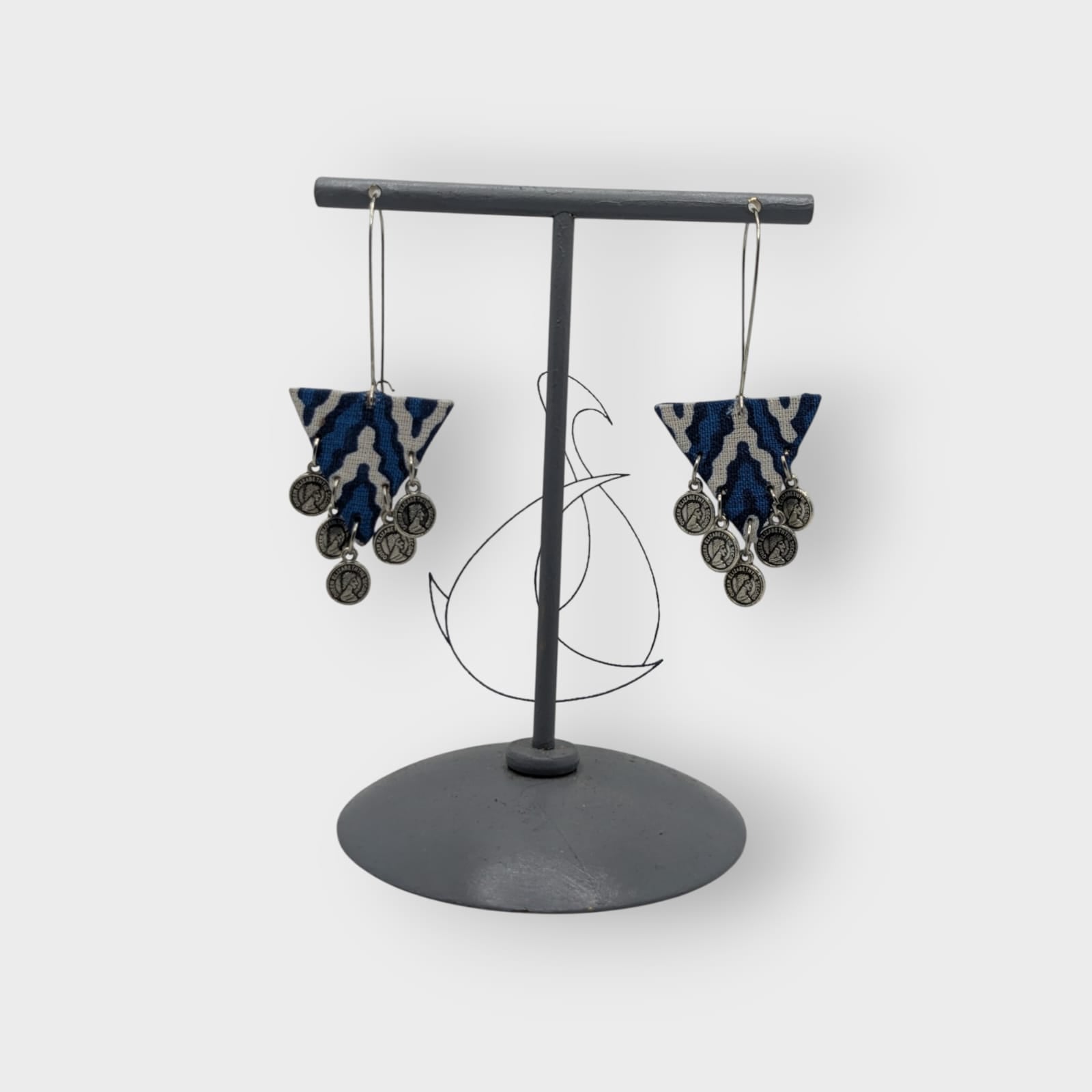 Sarika-Fabric Earrings