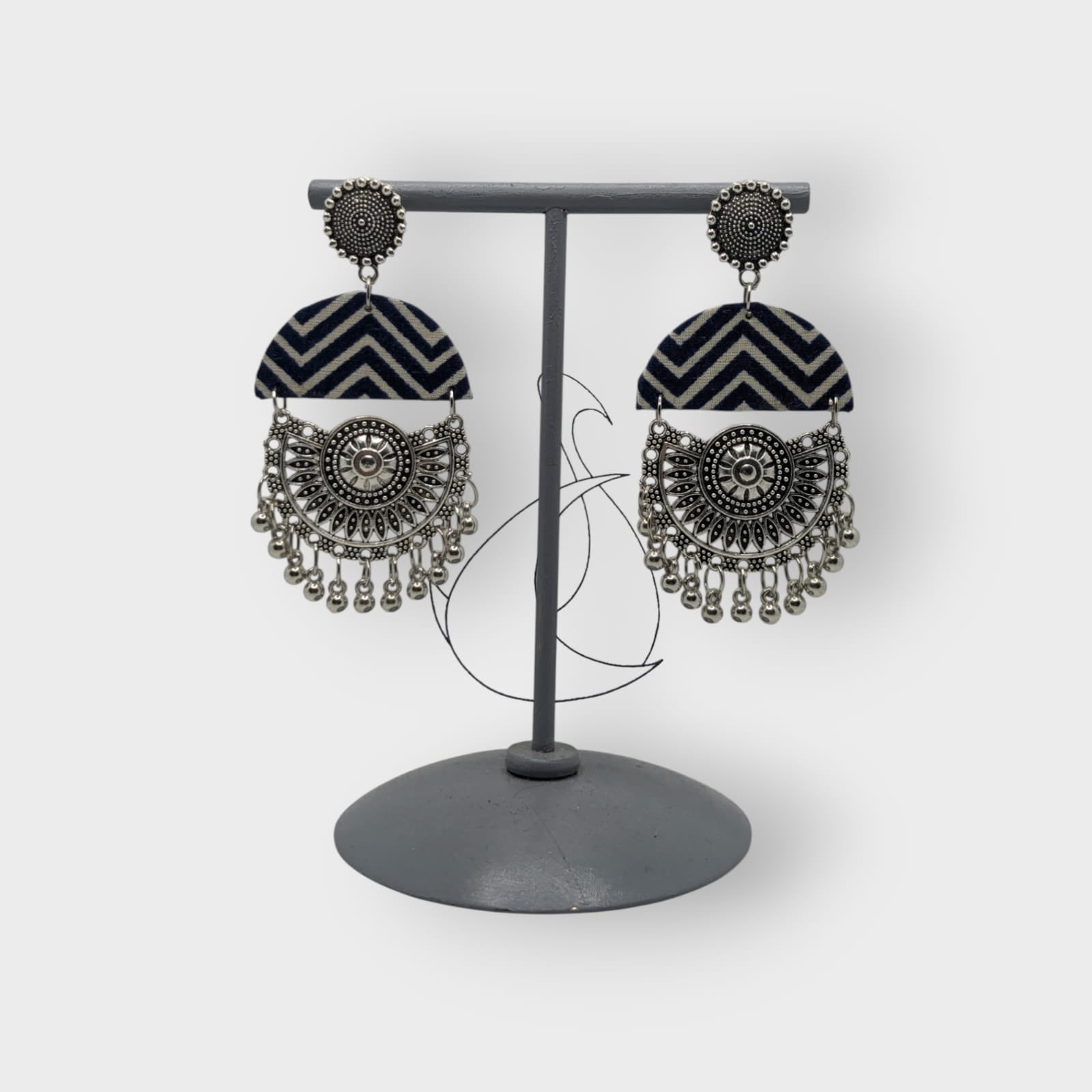 Pallavi-Fabric Earrings