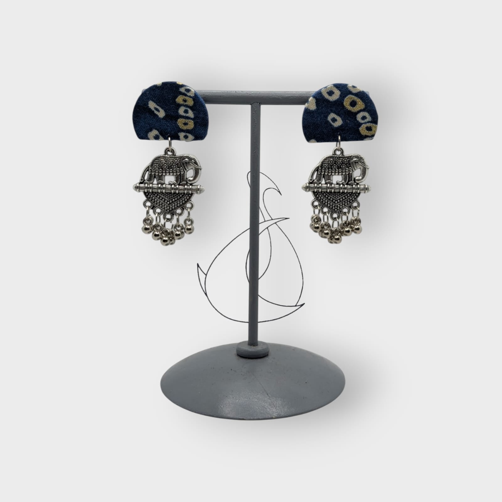 Pari-Fabric Earrings