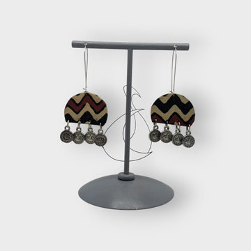 Manisha-Fabric Earrings