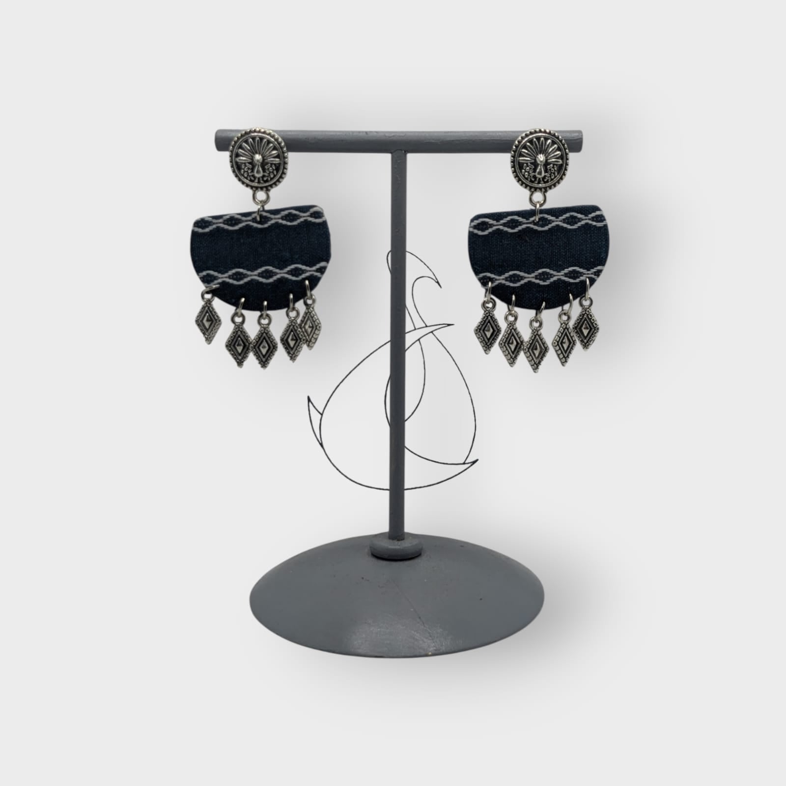 Jayanti-Fabric Earrings