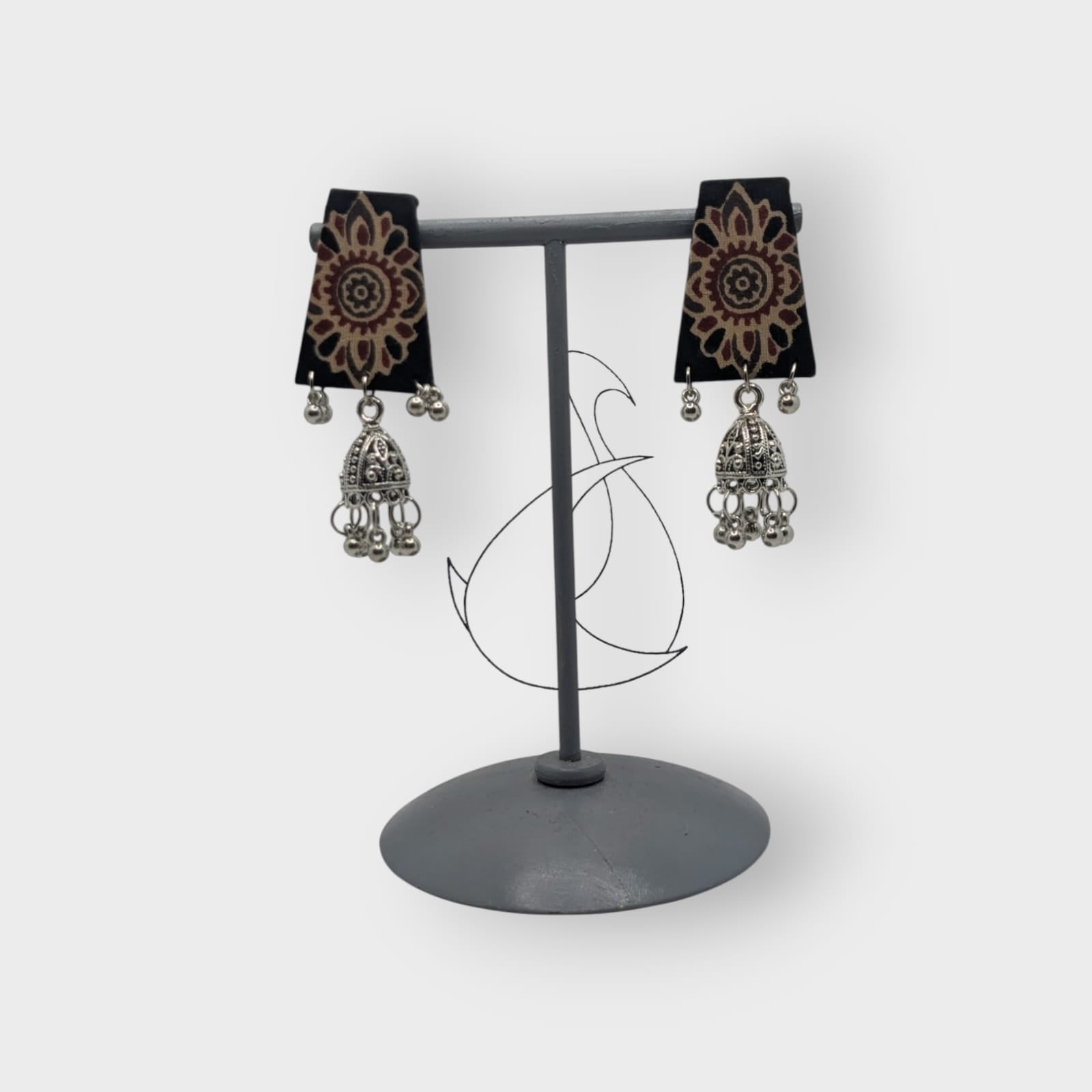 Ishani-Fabric Earrings