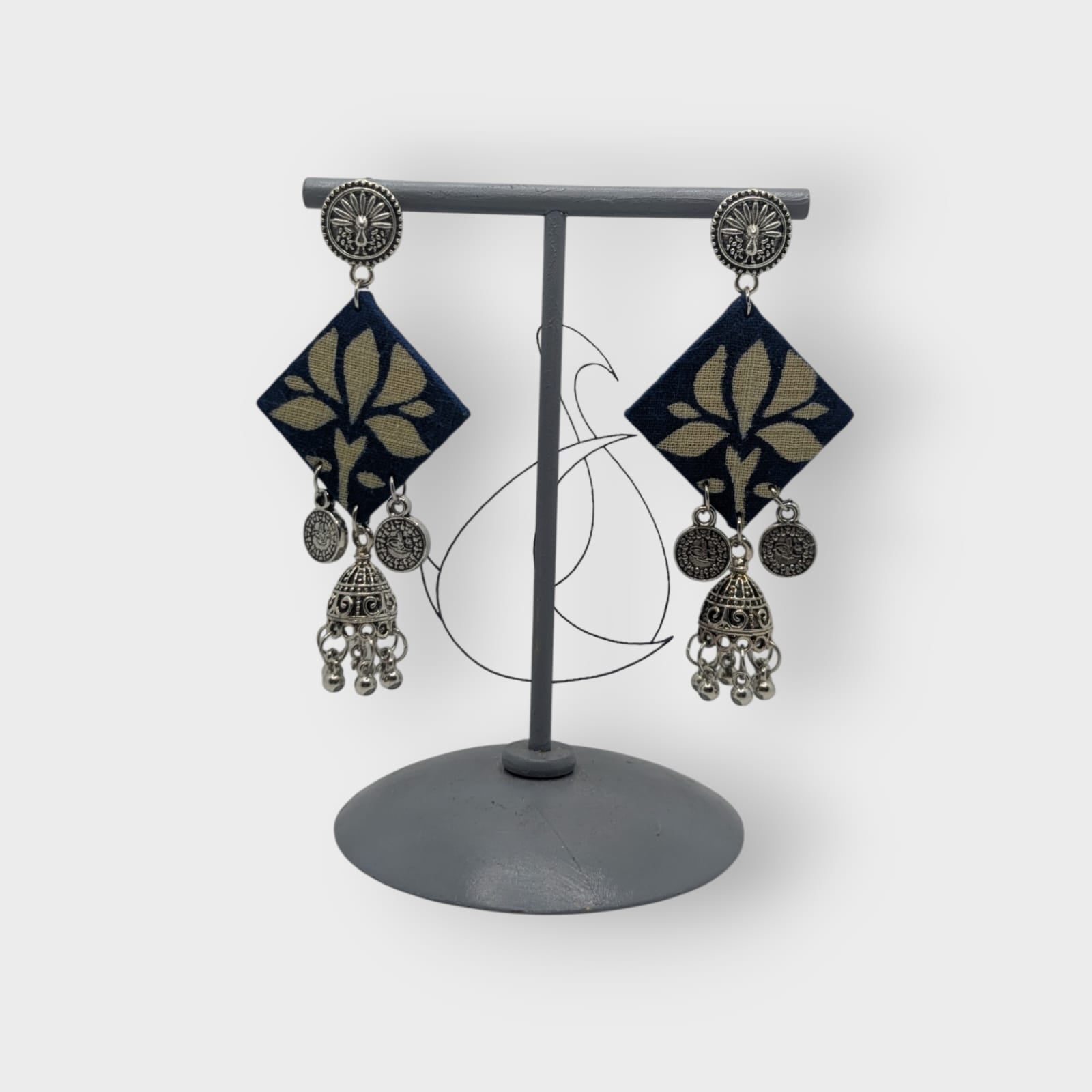 Ishita-Fabric Earrings