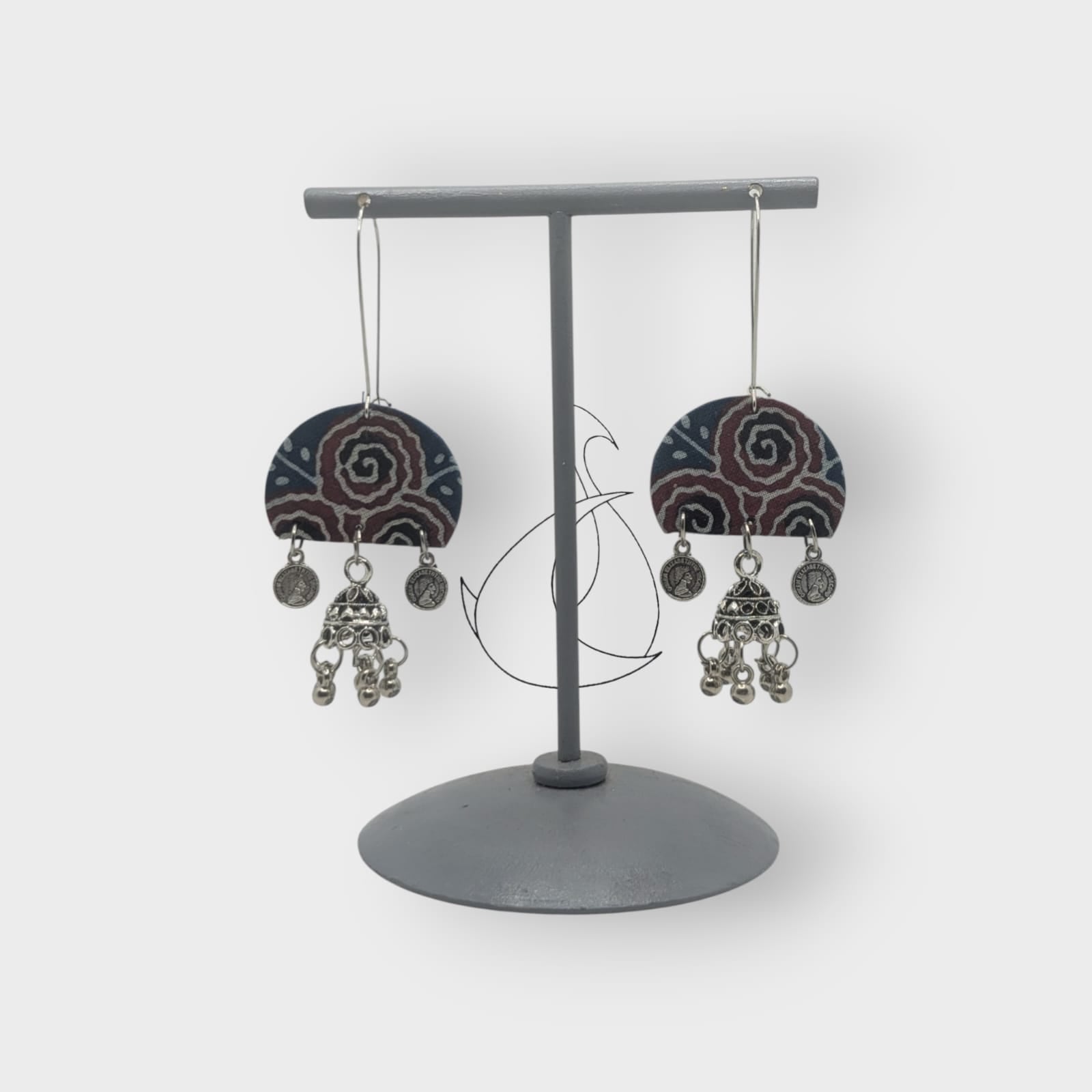Himani-Fabric Earrings