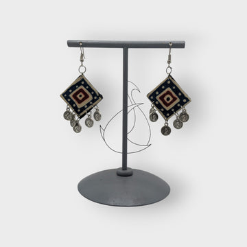 Indira-Fabric Earrings
