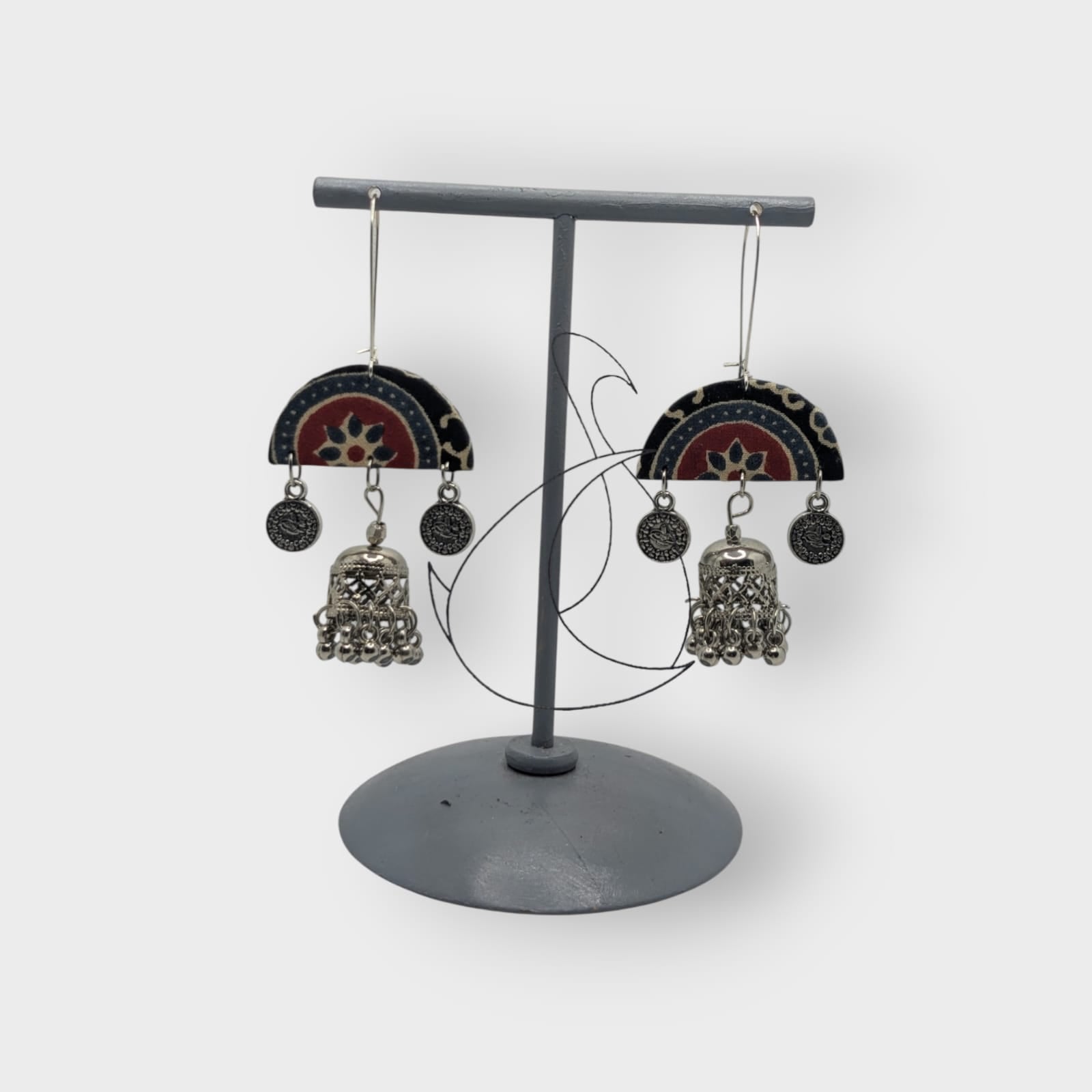 Harsha-Fabric Earrings