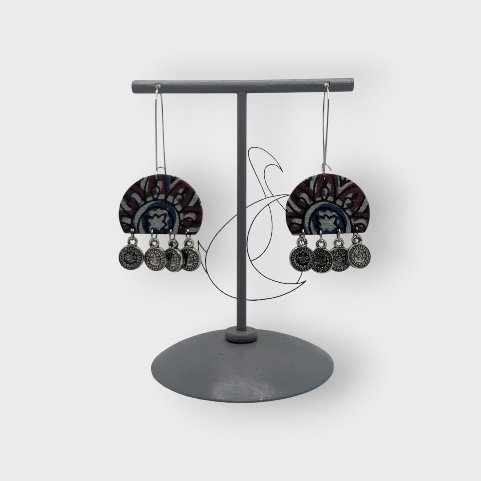 Gaurika-Fabric Earrings