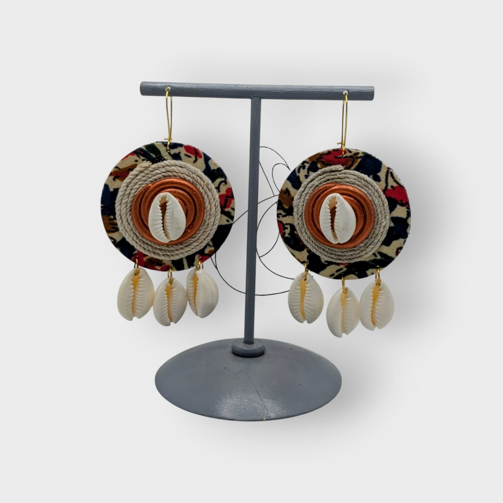Gitanjali-Fabric Earrings