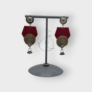 Farha-Fabric Earrings