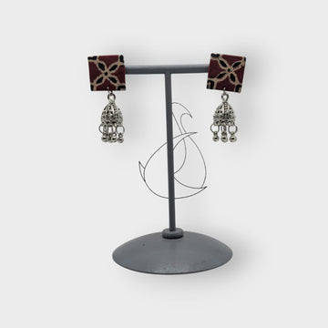 Devika-Fabric Earrings