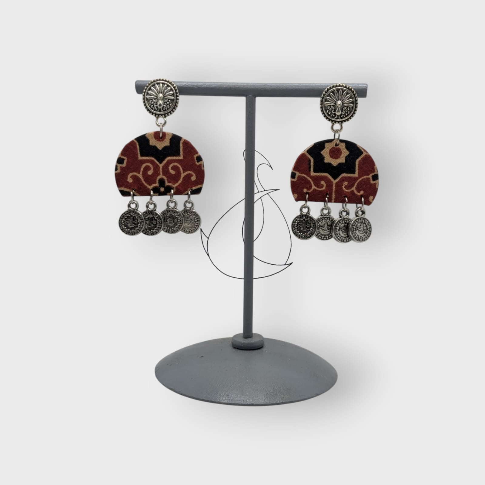 Deepa-Fabric Earrings