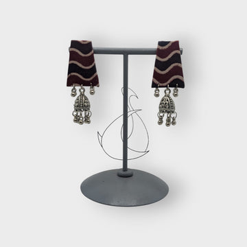 Chandni-Fabric Earrings