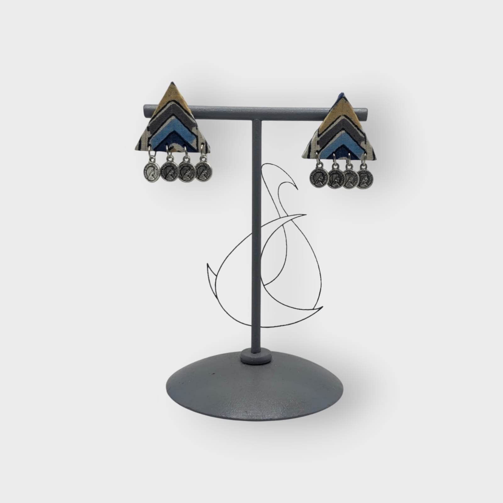 Chhavi-Fabric Earrings