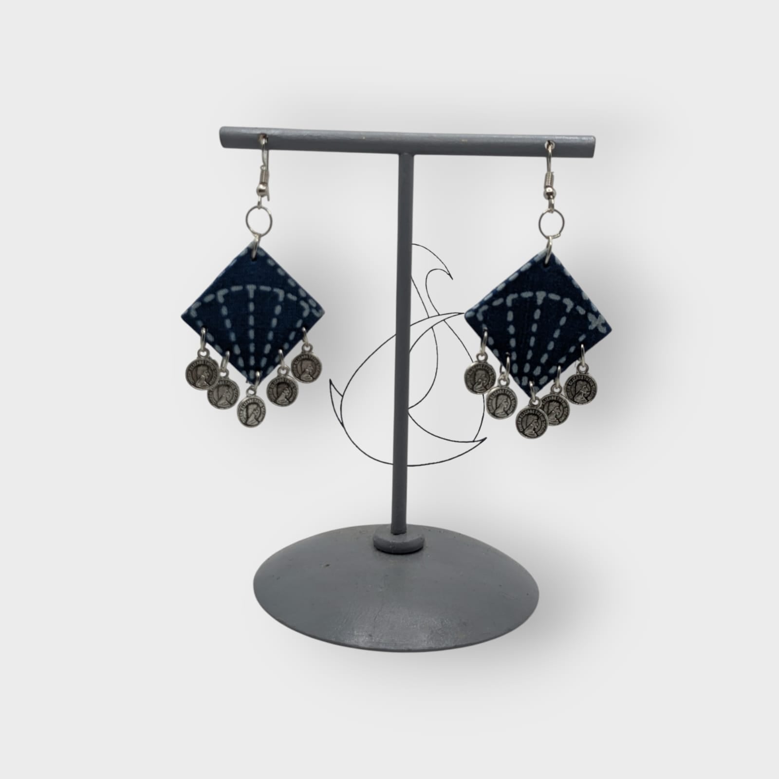 Anvika-Fabric Earrings