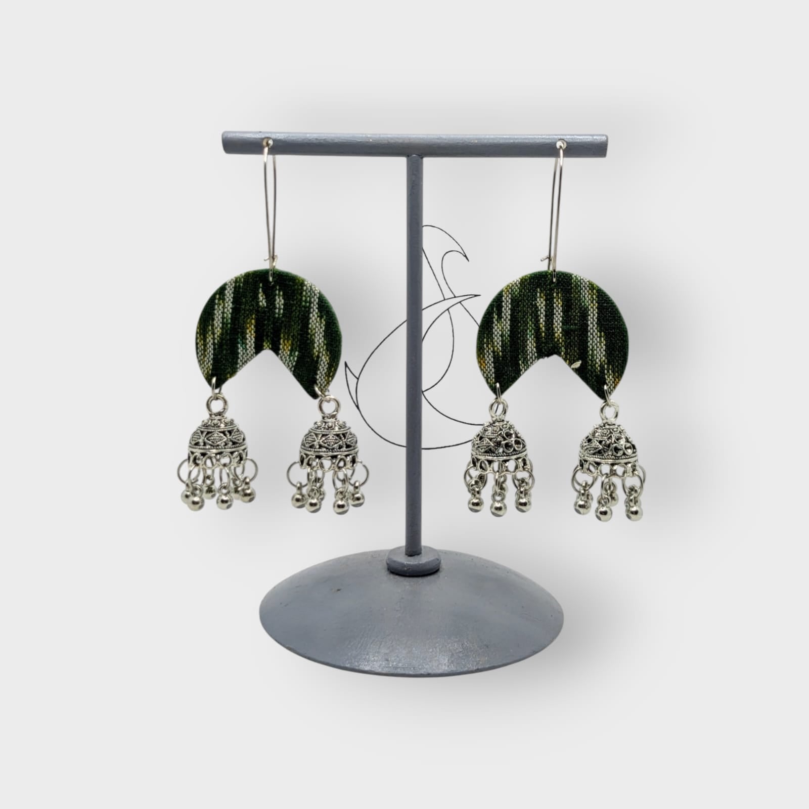 Akshara-Fabric Earrings