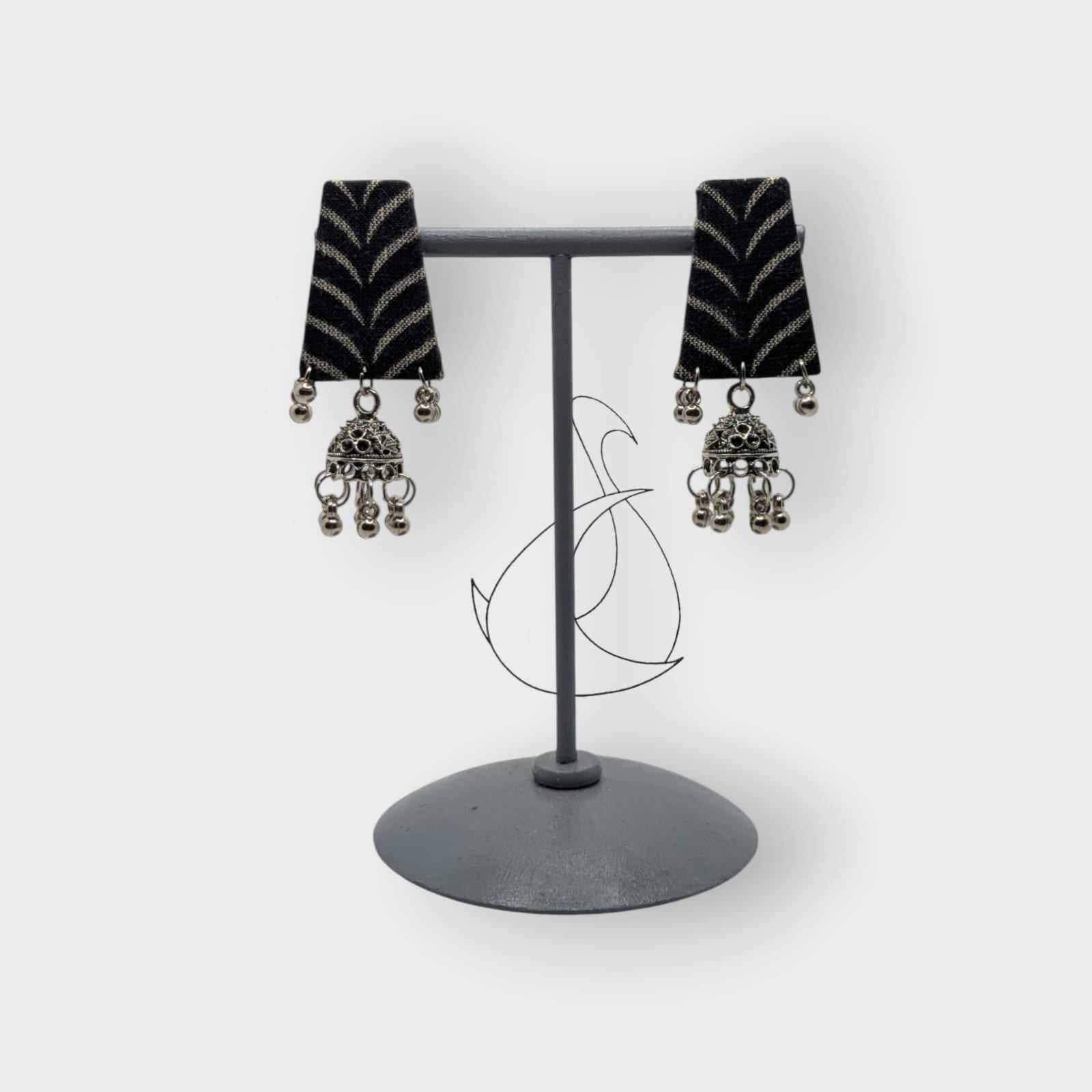 Anjali-Fabric Earrings