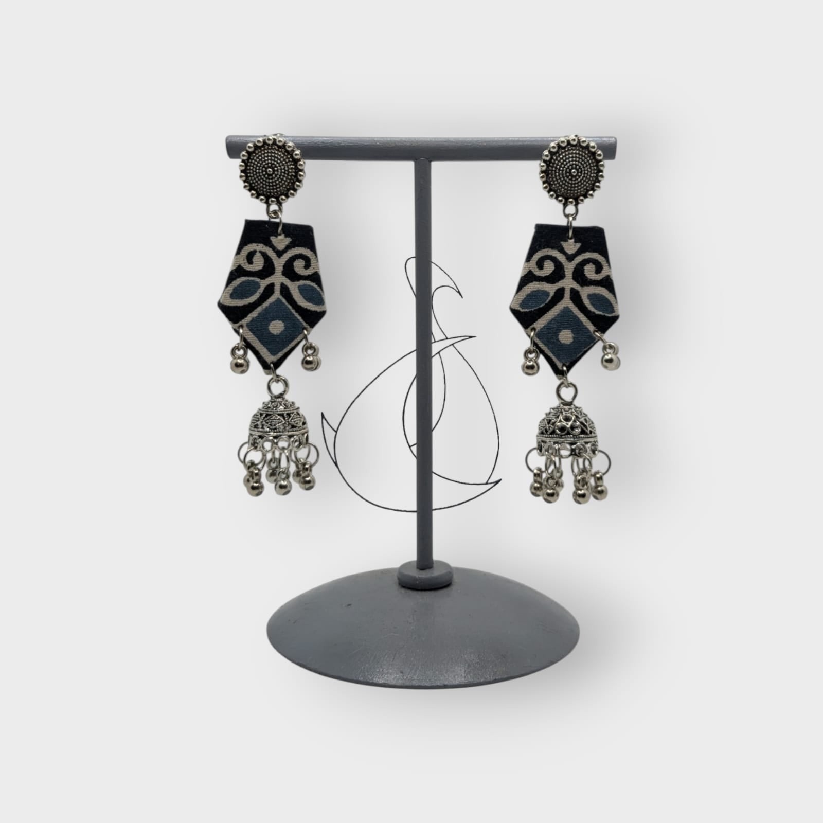 Aditi-Fabric Earrings
