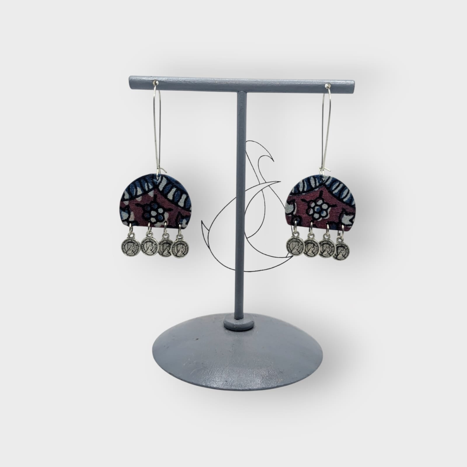 Akruti- Fabric Earrings
