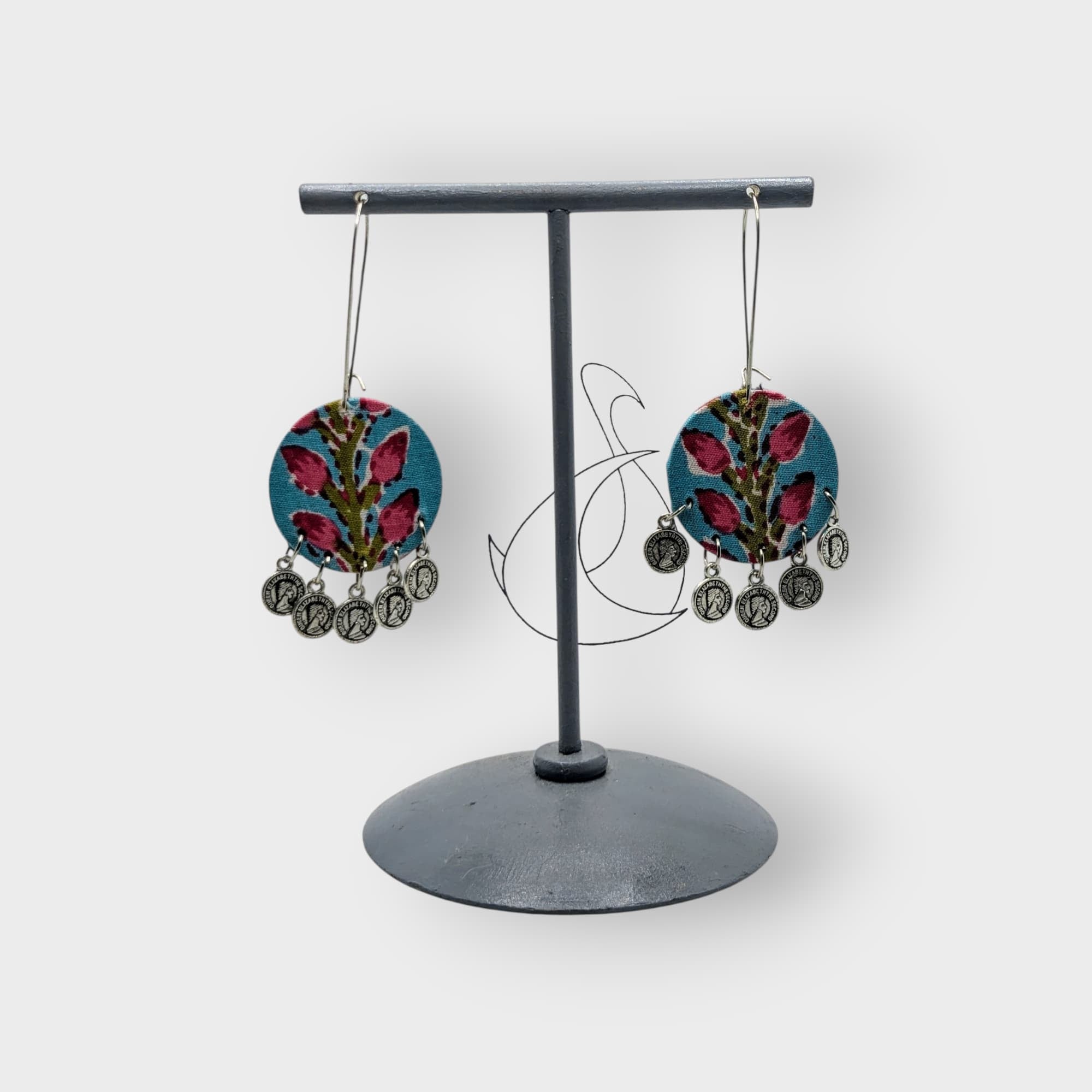Anika – Fabric Earrings