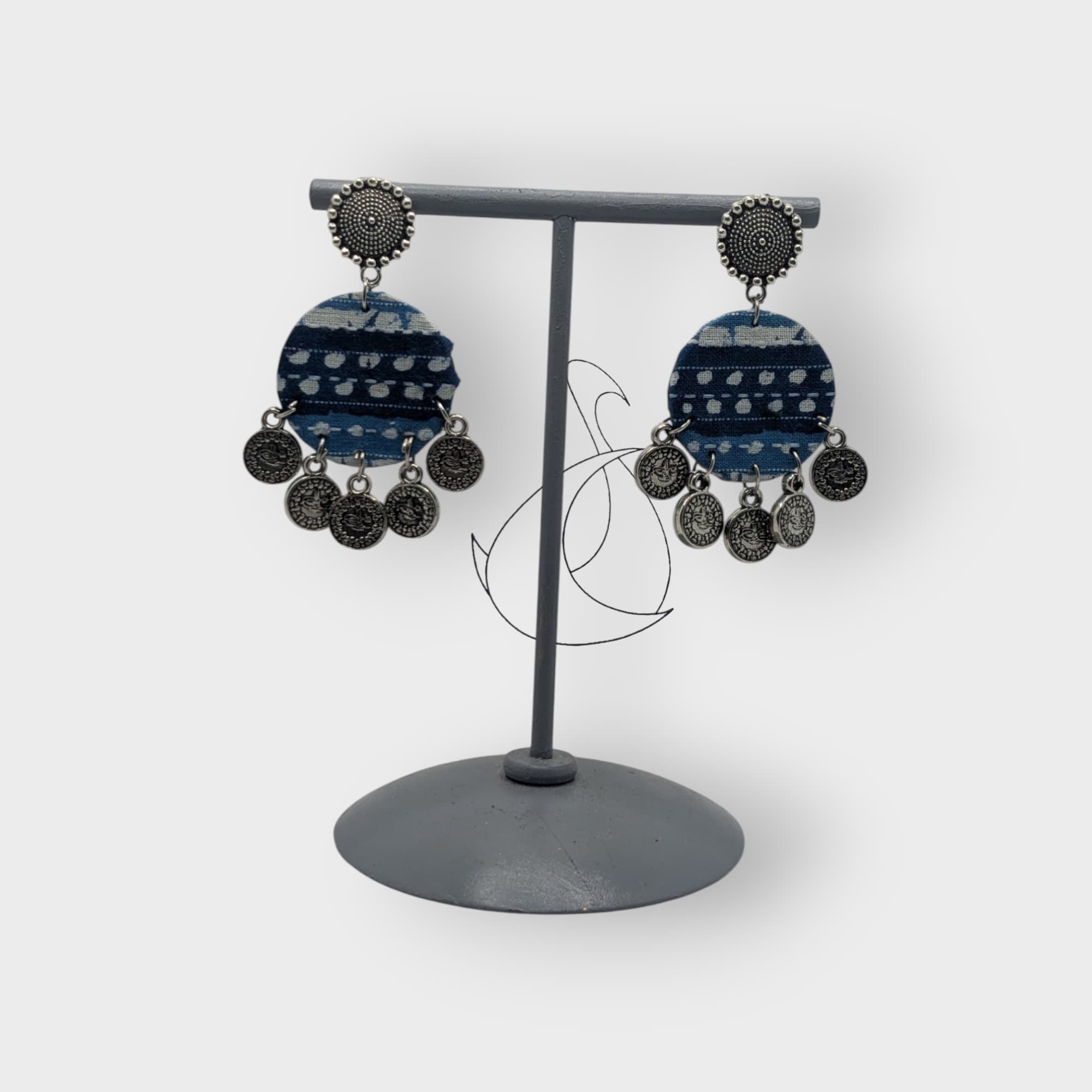 Aaradhya – Fabric Earrings